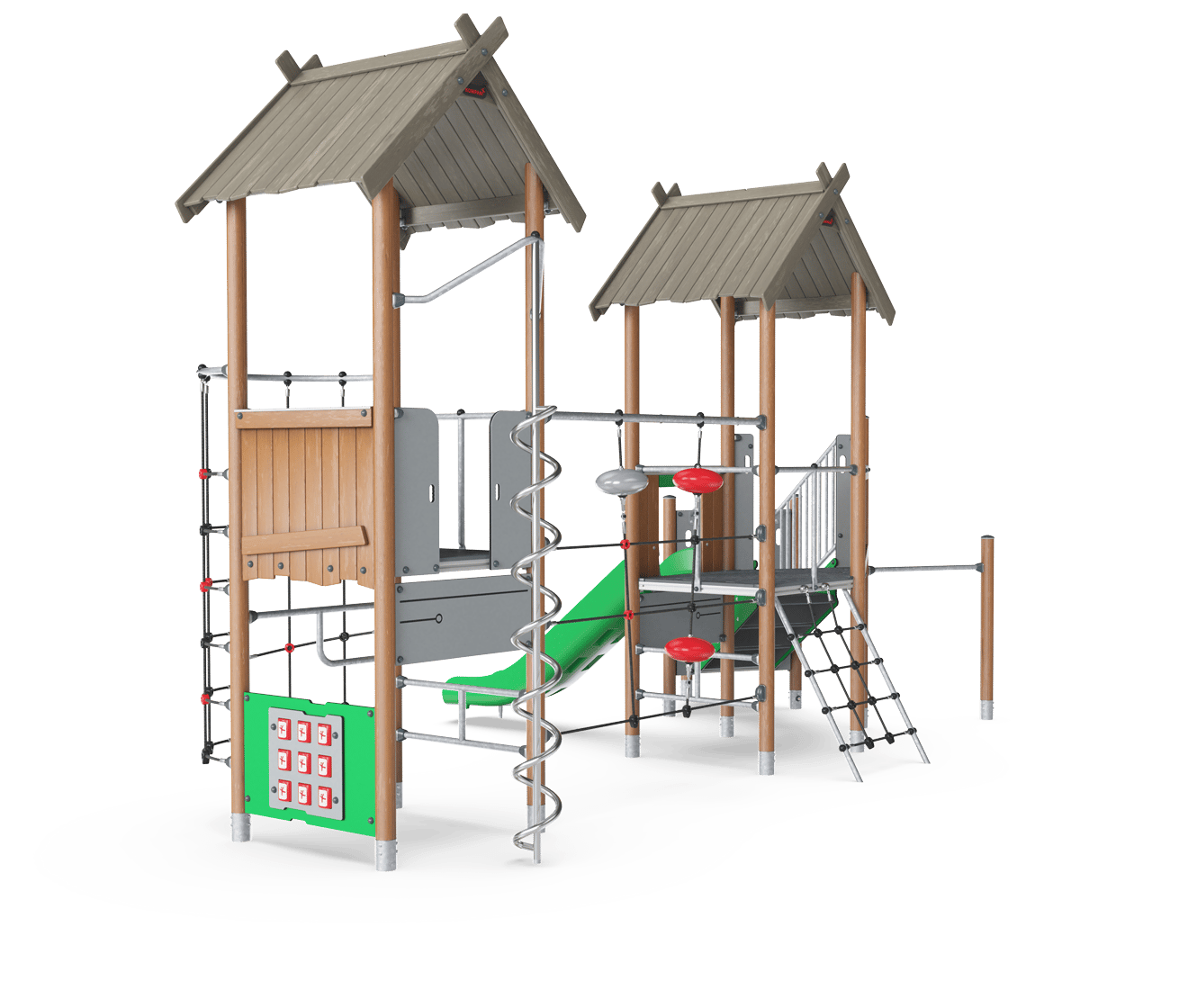 Double Tower with Net