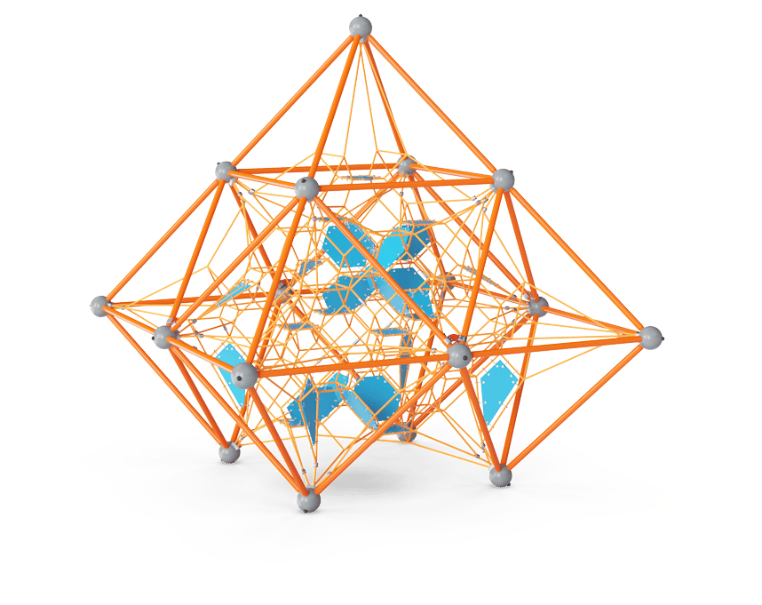 Red con estructura Mediite + membrana