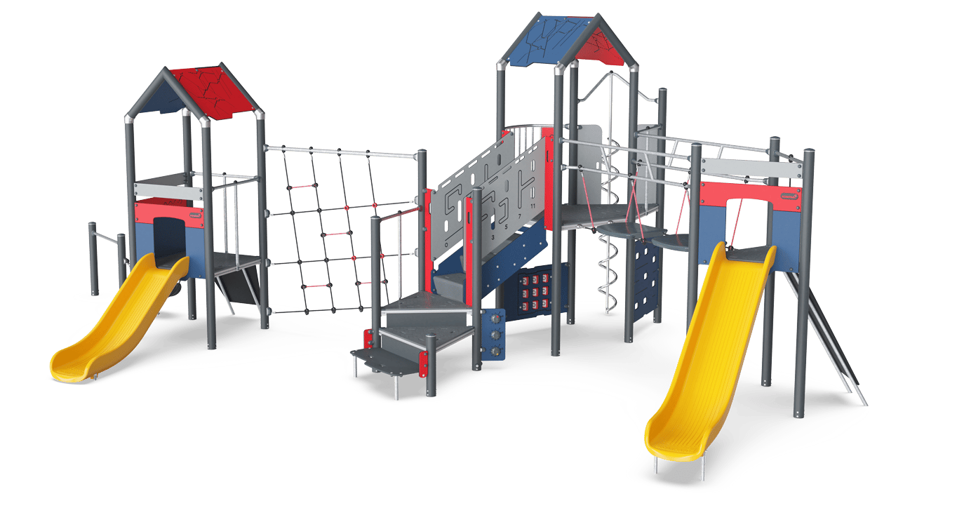 Four Towers with Net