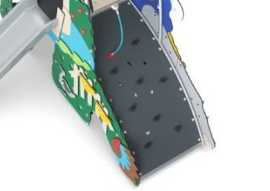 MSC_Ekogrip curved climbing wall