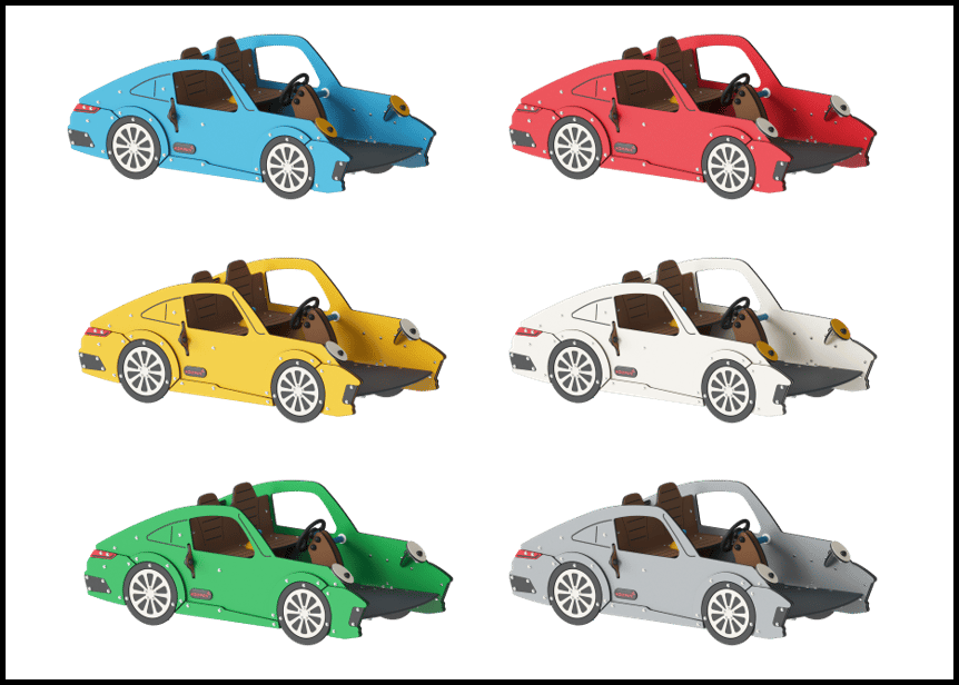 Porsche Cars Colors