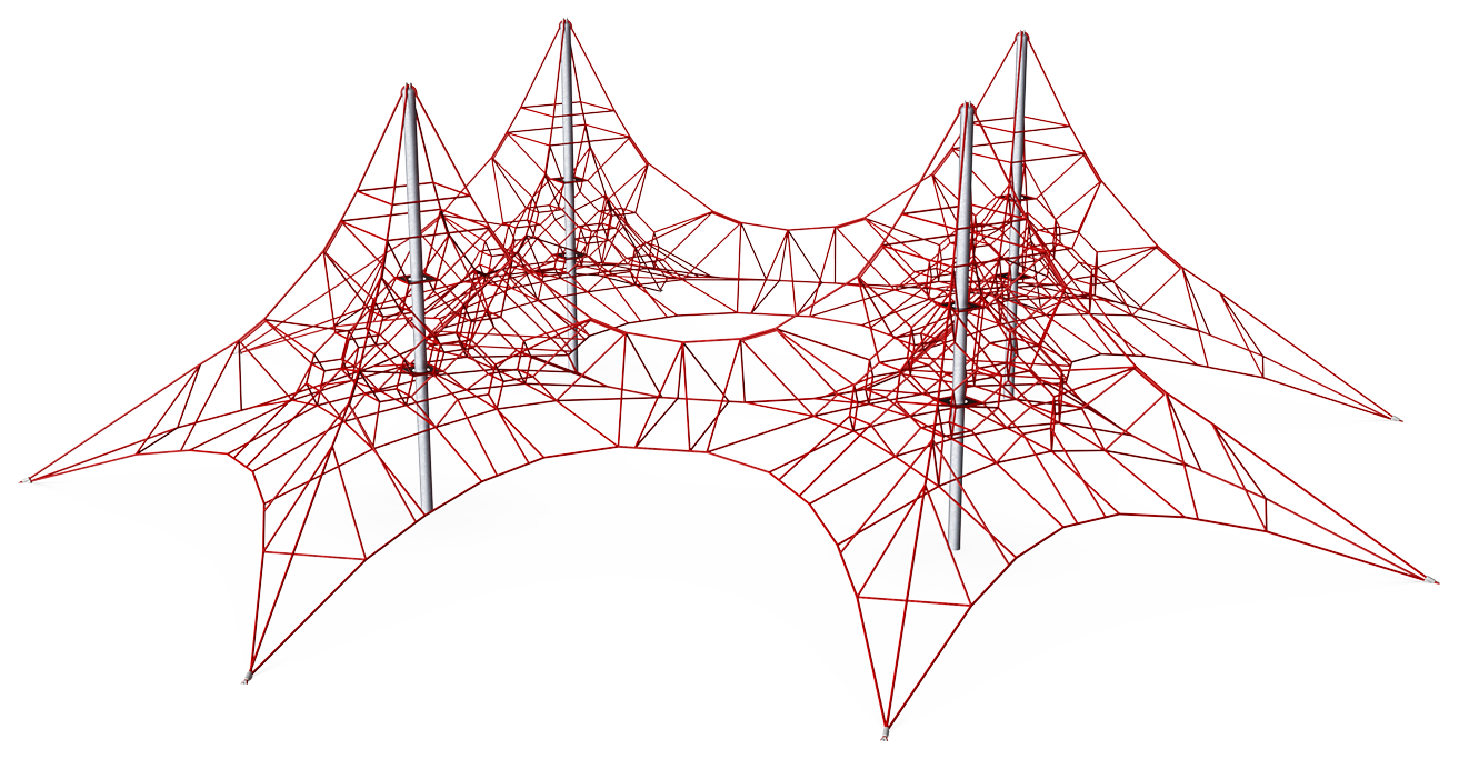 Four-Mast Spacenet, Small