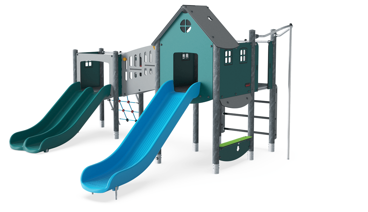 Double Tower with Slides