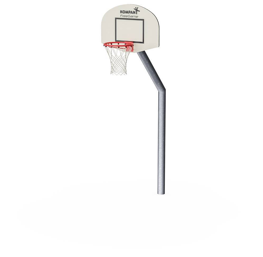 Freestanding Basketball Hoop with Nylon Net
