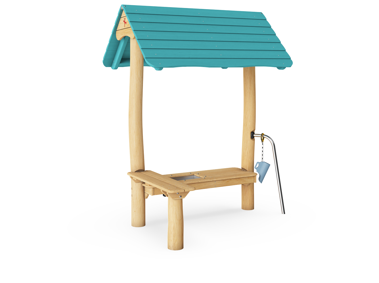 Oasis Sand Hut with Two Tables