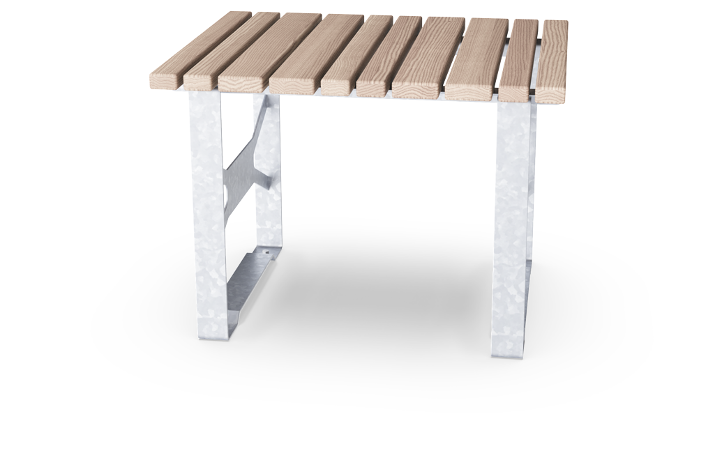 Čtvercový stůl Rumba d= 100 cm