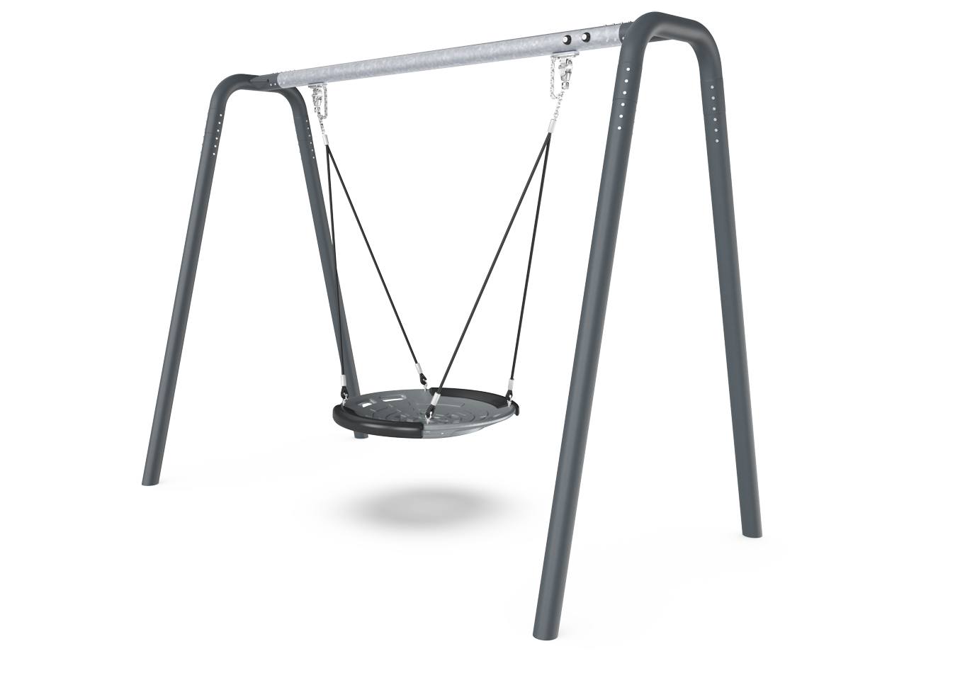Swing, 8 ft H, 1 Shell Seat