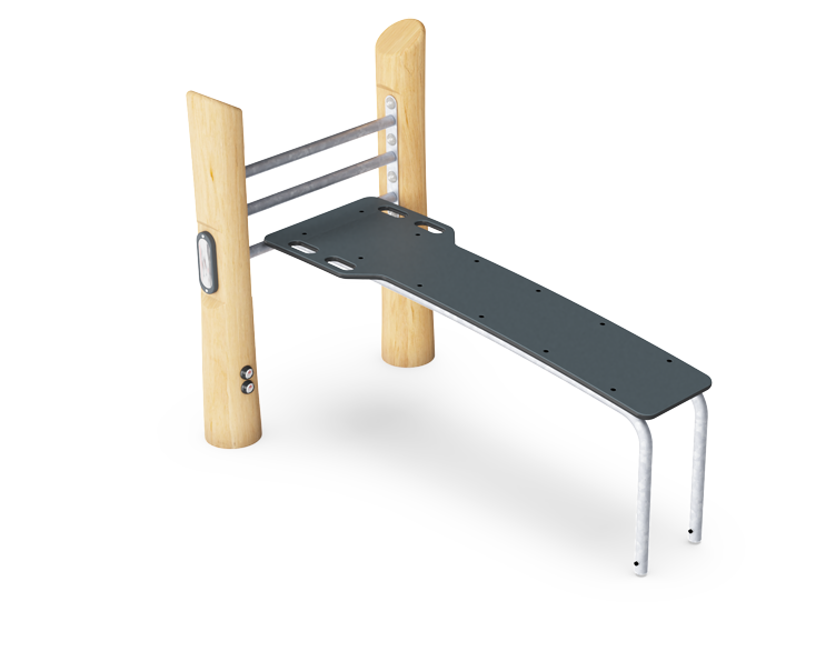 Situpsbänk - Robinia