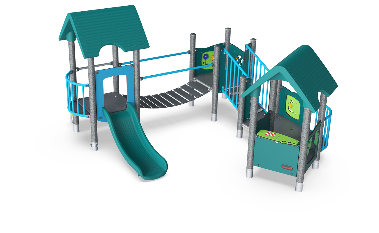 Triple Play Tower with Bridge