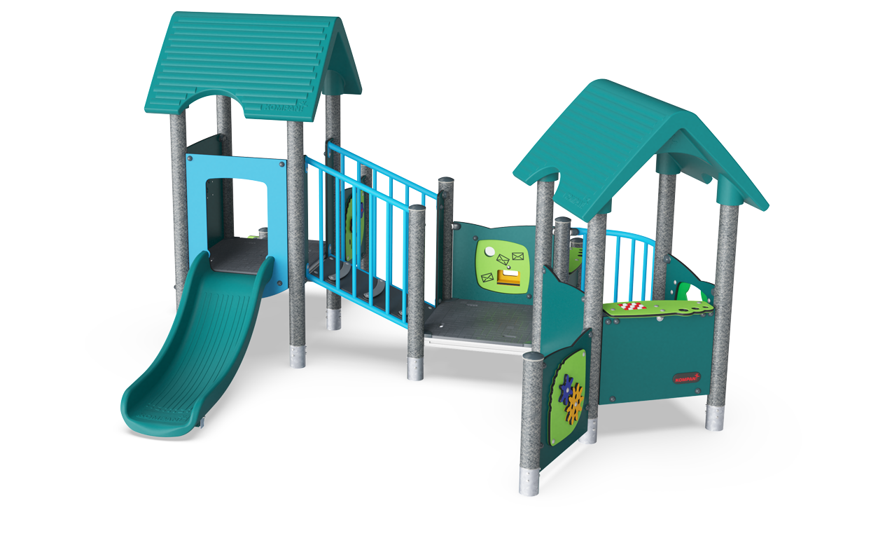 Play Tower & House with Balcony