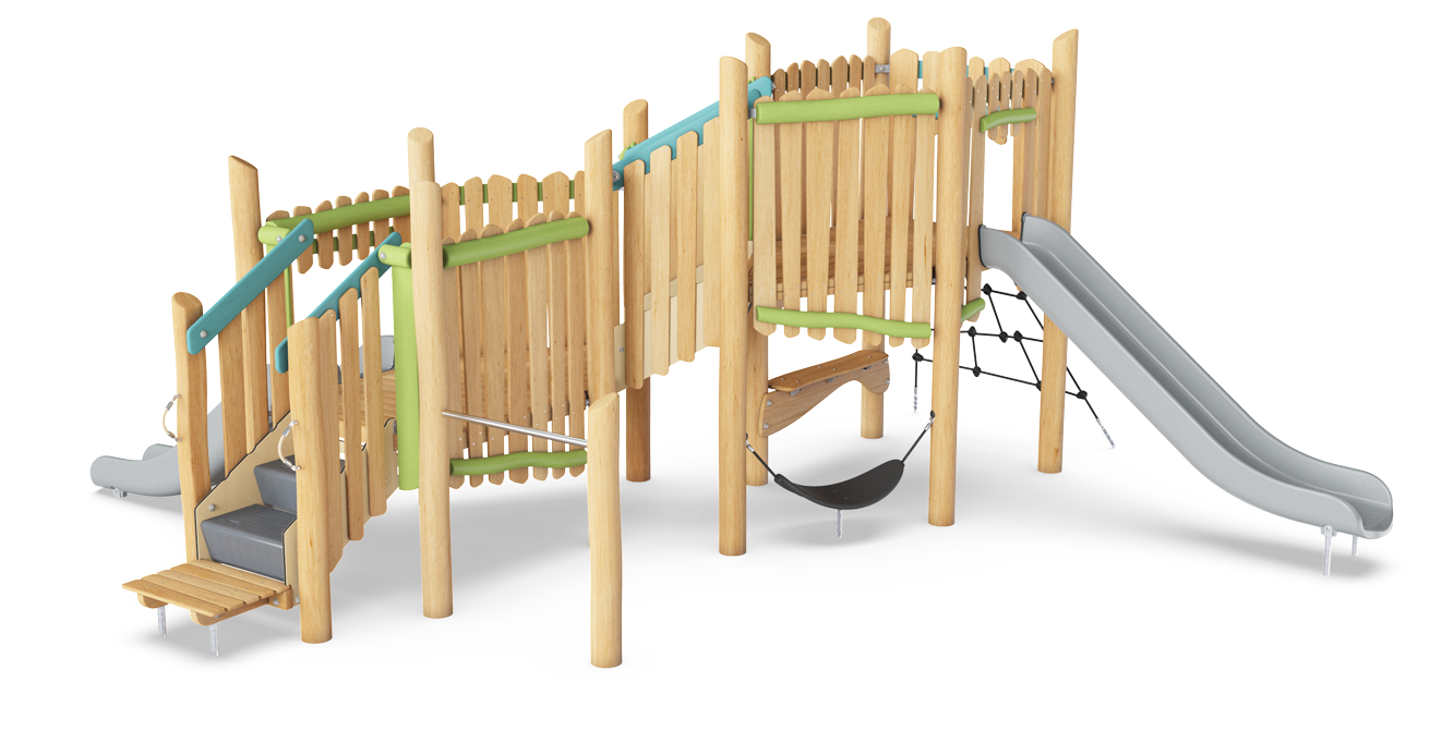 Double Tower with Double Slide