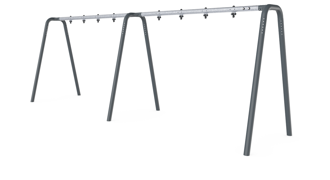 Portaalschommel frame H:2,5m voor 4 zitjes