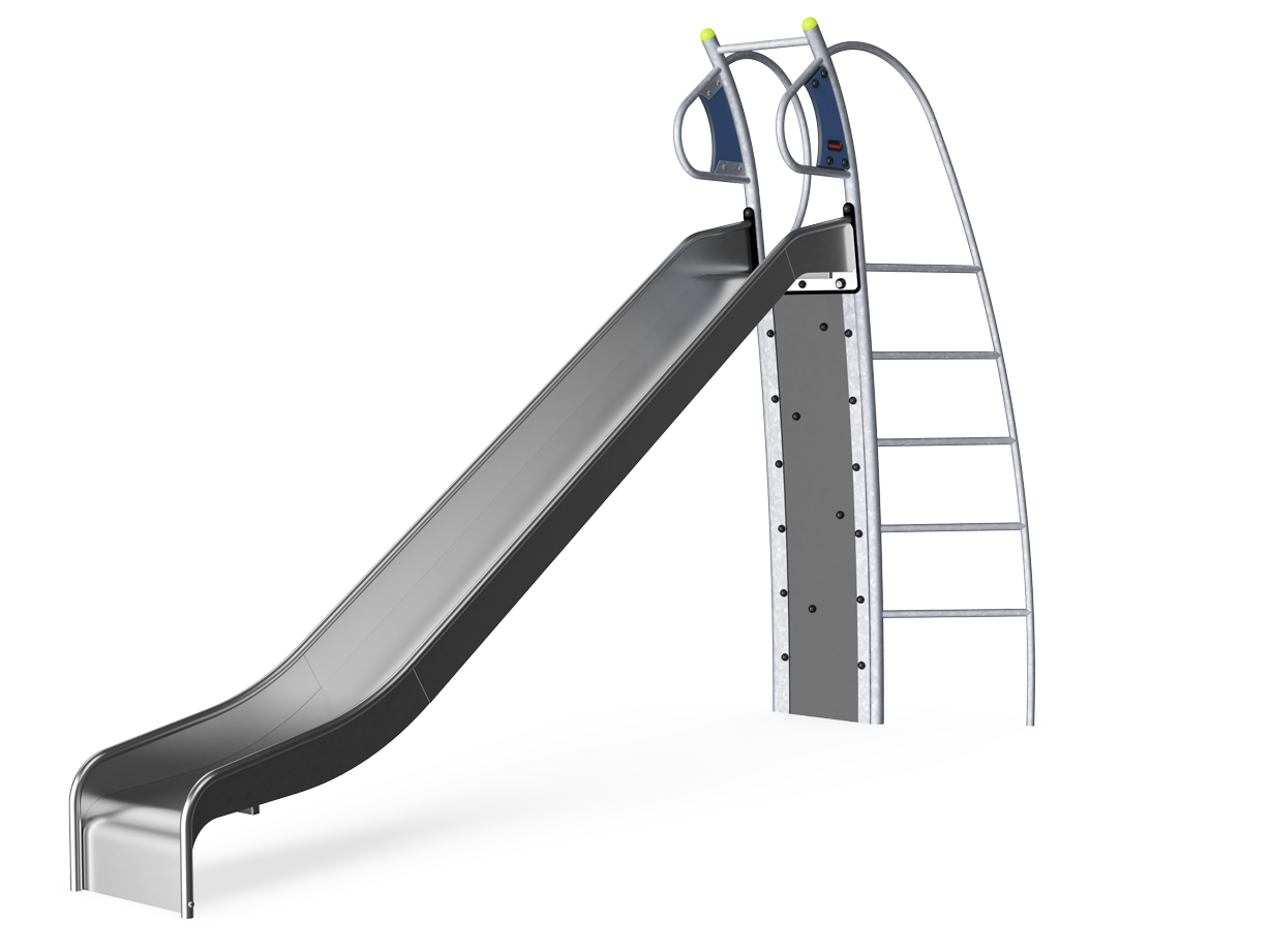 Slide with Climbing Wall