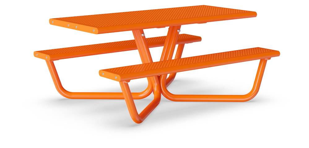Agora Steel Picnic Mini Bench Table Set