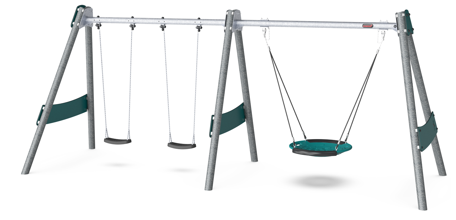 Combi Swing H:2.5m, 100cm Seat