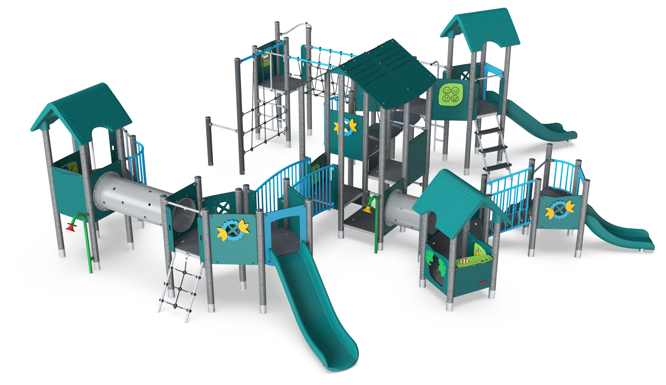 Multi Play Tower & Playhouses