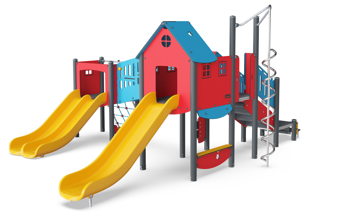 Double Tower with Slides