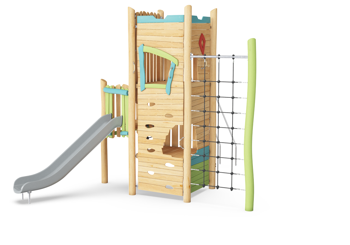 Tower House with Slide