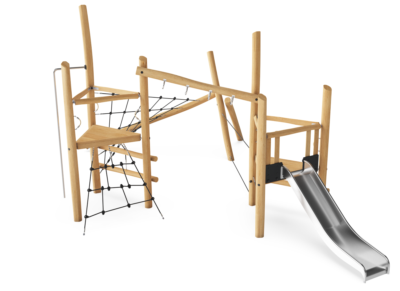 Two Towers with Overhead Handholds