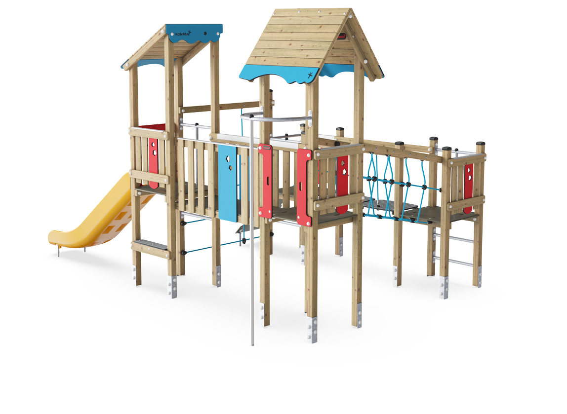 Four Tower with Tunnel