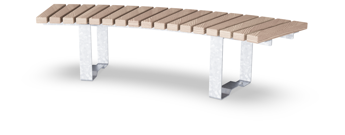 Rumba Bench Curved 45°