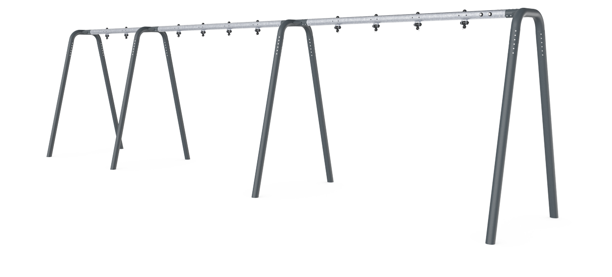 Portaalschommel frame H:2,5m voor 5 zitjes