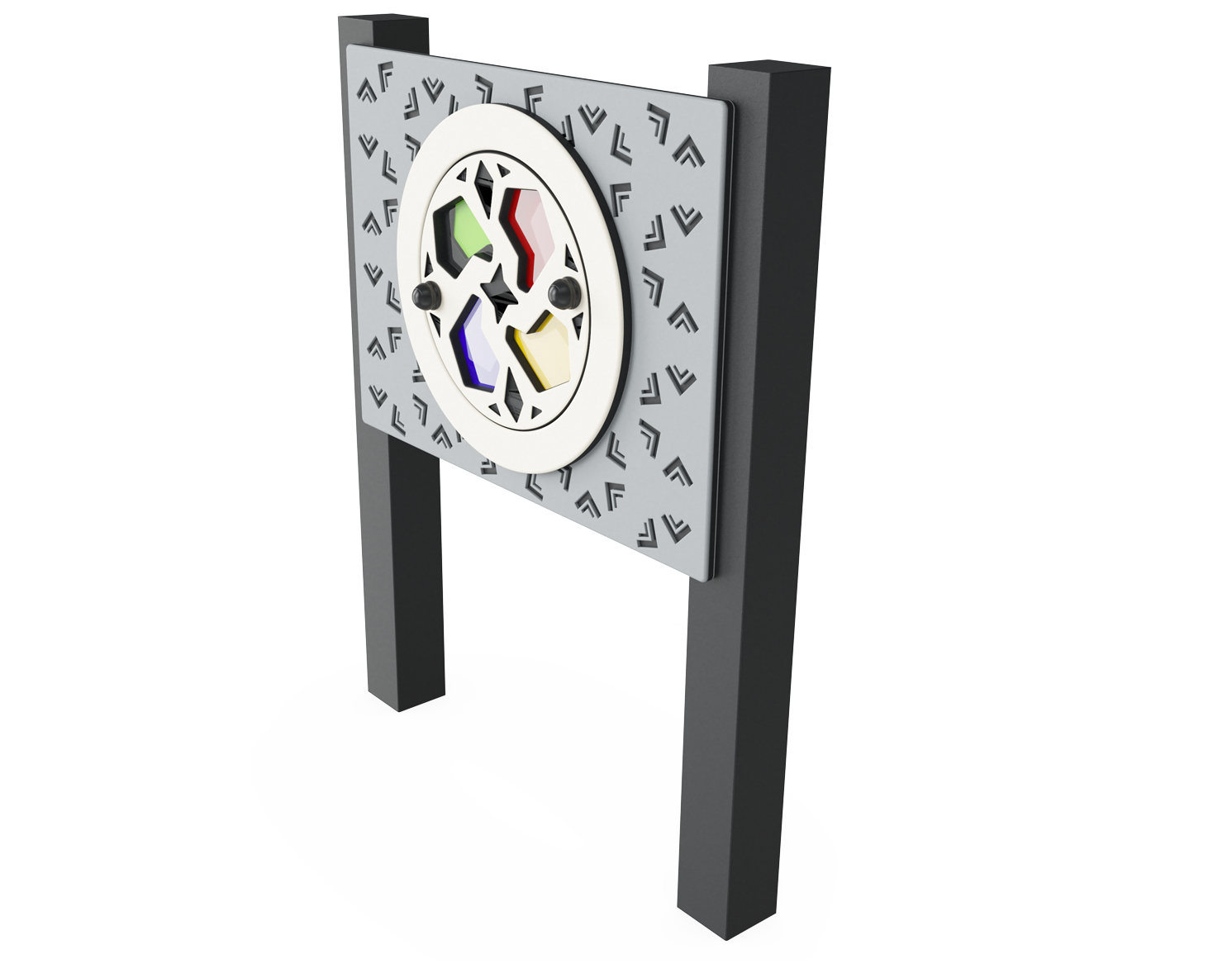 Kaleidoscope Play Panel, Square Posts