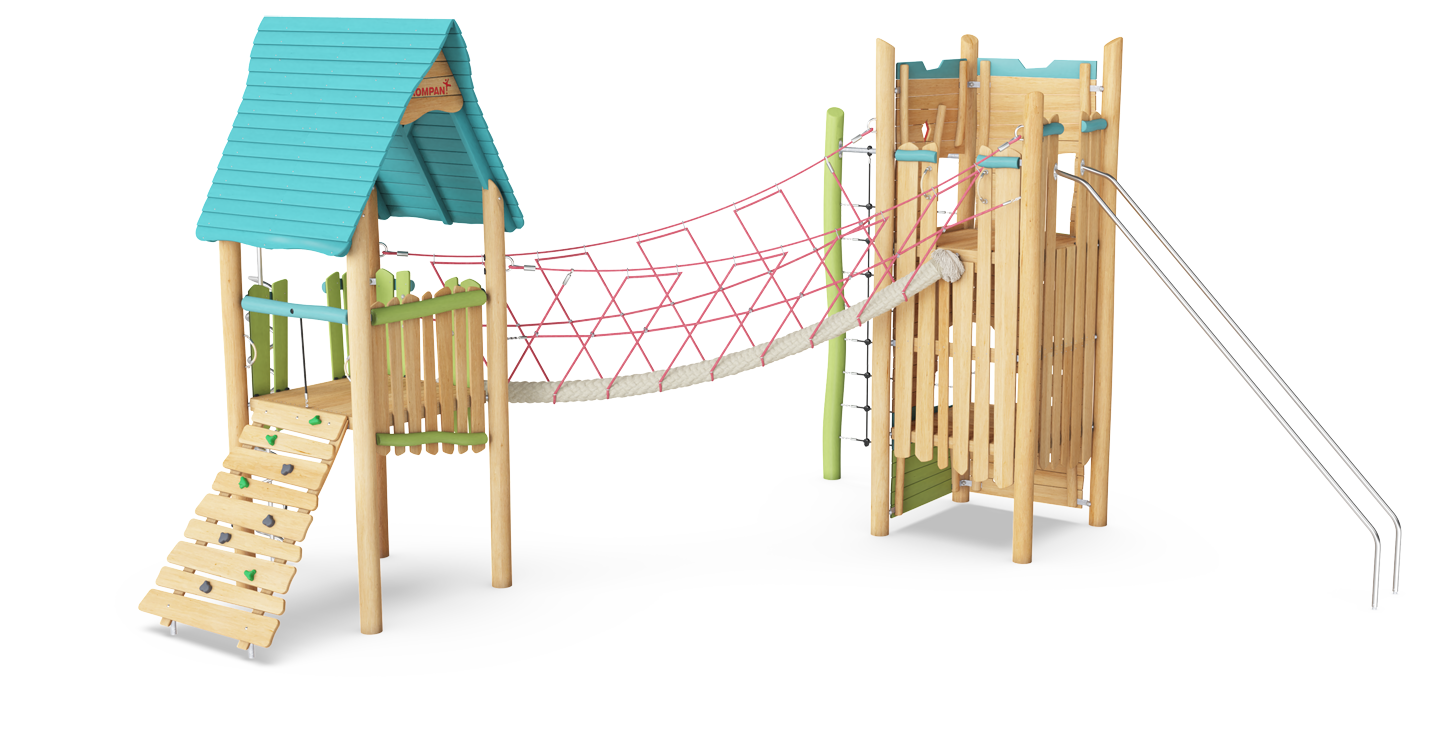 Double Tower with Valley Bridge