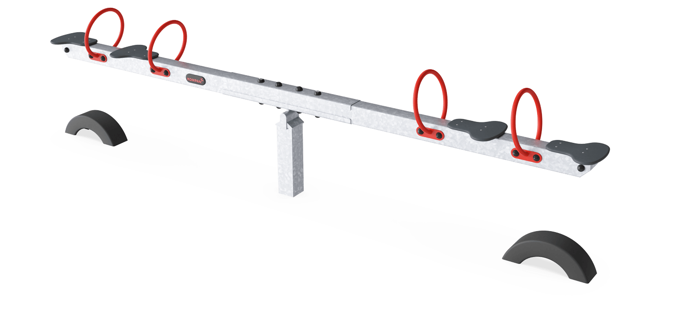 Seesaw with Tyres, Four Seats