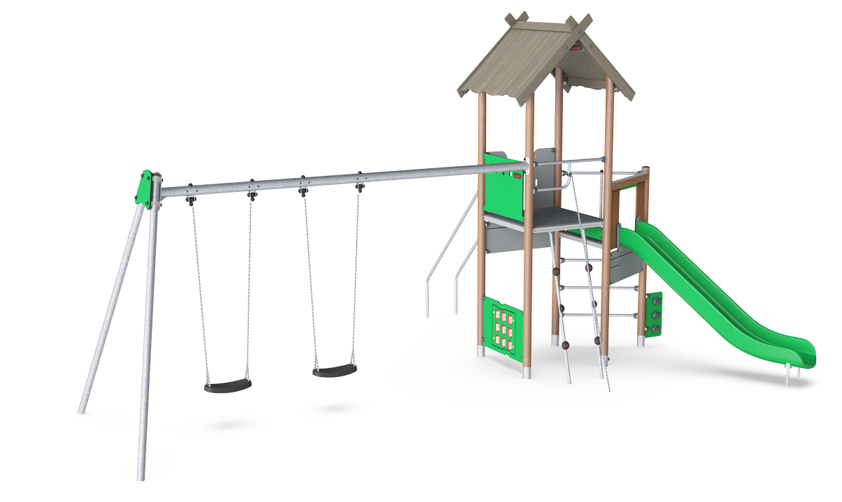 Play Tower with Swing