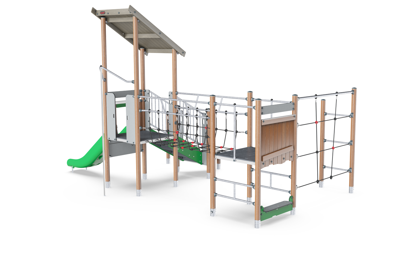 Double Tower with Bridge