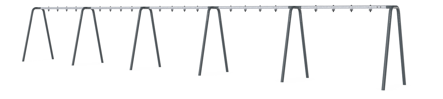 Tor-Schaukel Rahmen für 10 Sitze, Höhe: 2,5 m