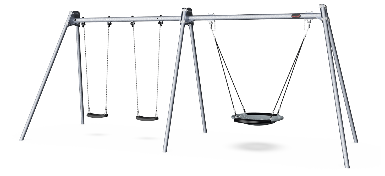 Combi Swing H:2.5m, 100cm Shell Seat