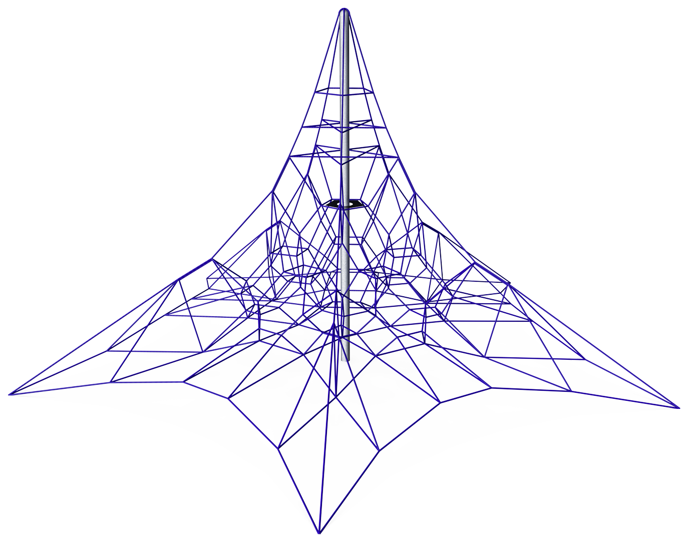 Spacenet S - pentagon