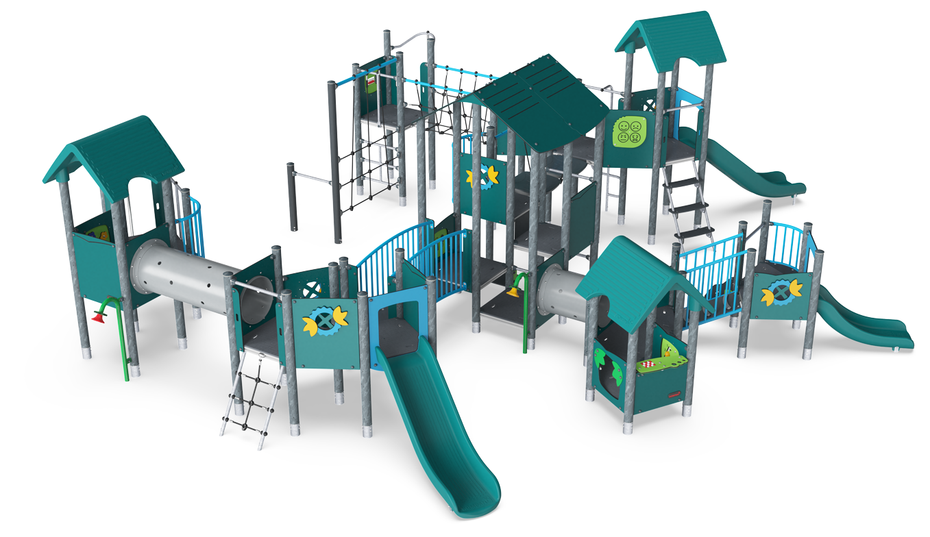 Multi Play Tower & Playhouses