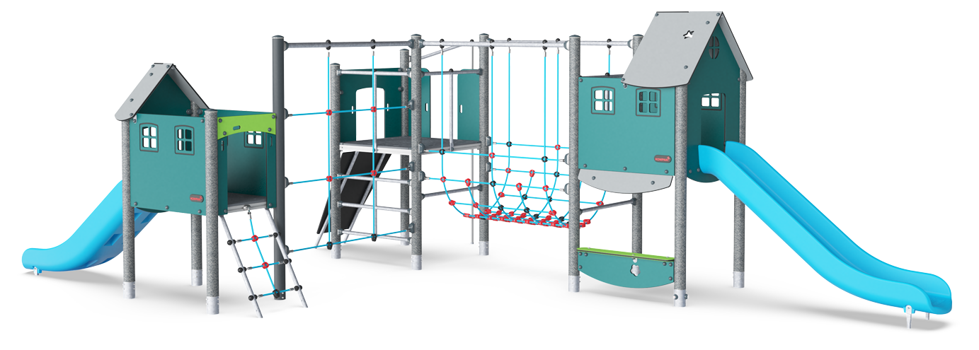 Torre Triple con Redes