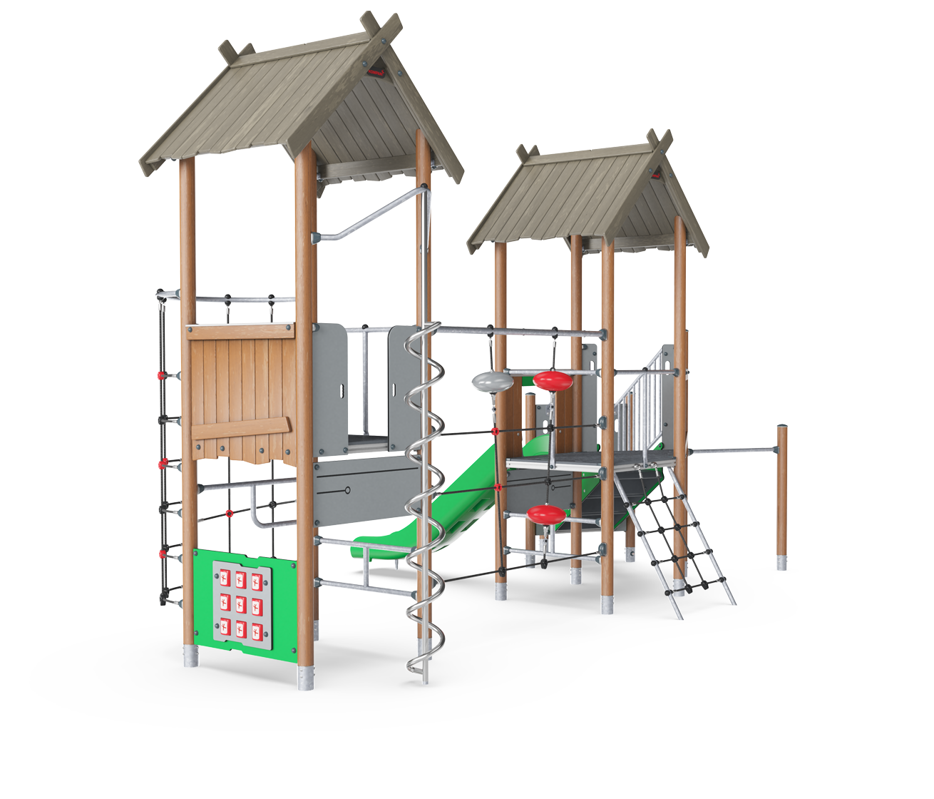 Double Tower with Net