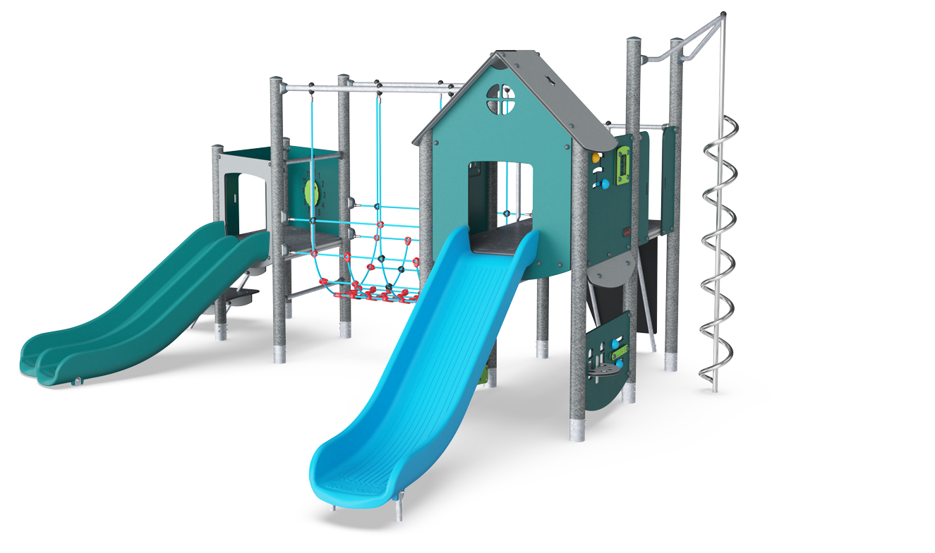 Torre Doble Angular con Red U