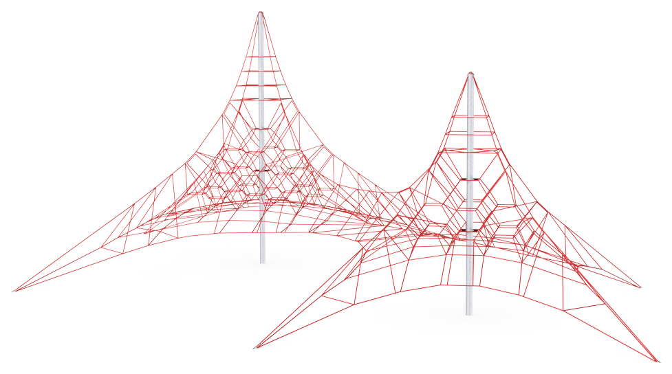 Two-Mast Spacenet, Large