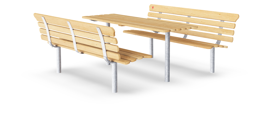 Park Table with 2 Benches