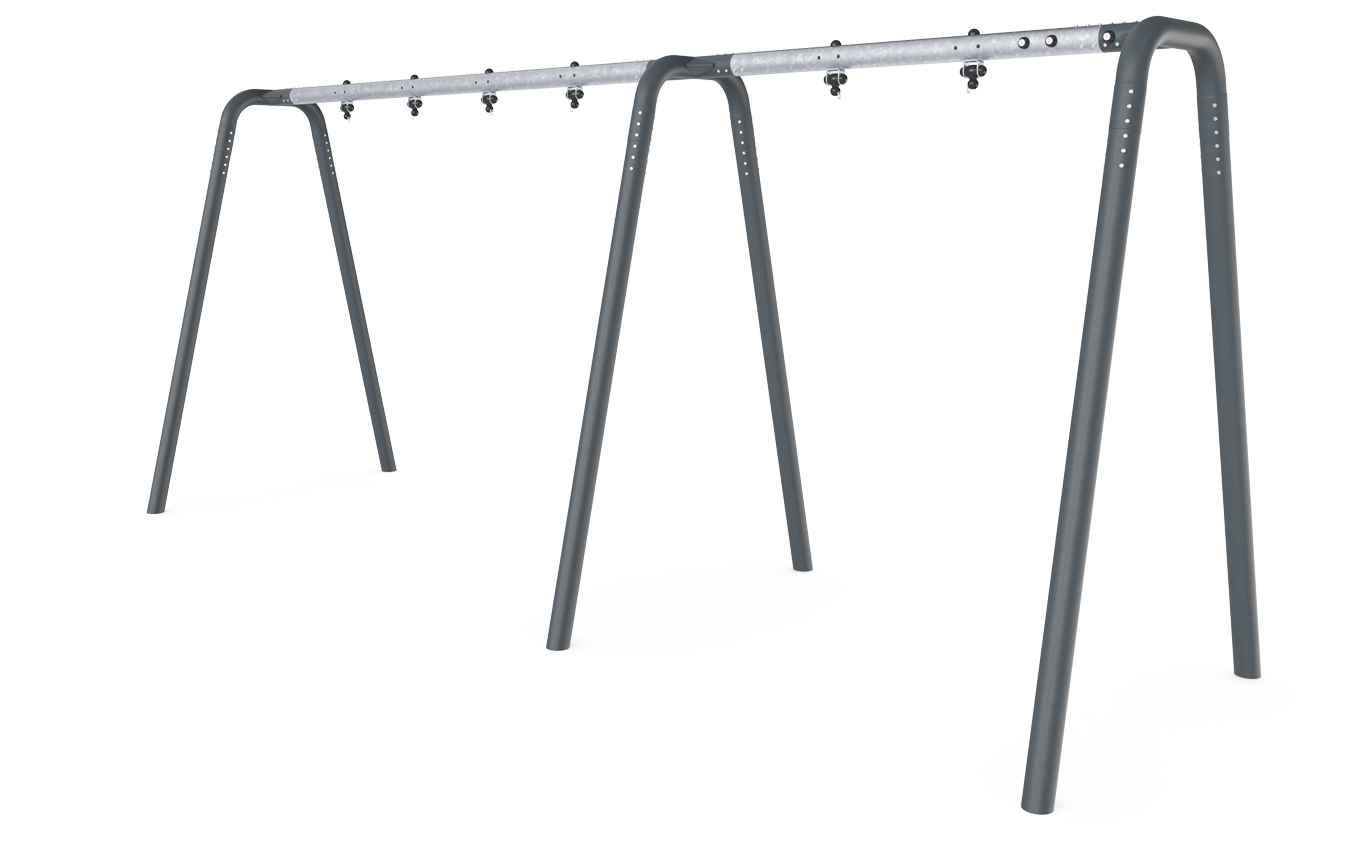 Portaalschommel frame H:2,5m voor 3 zitjes