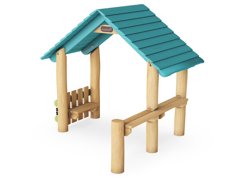 Playhut with Side & Desks