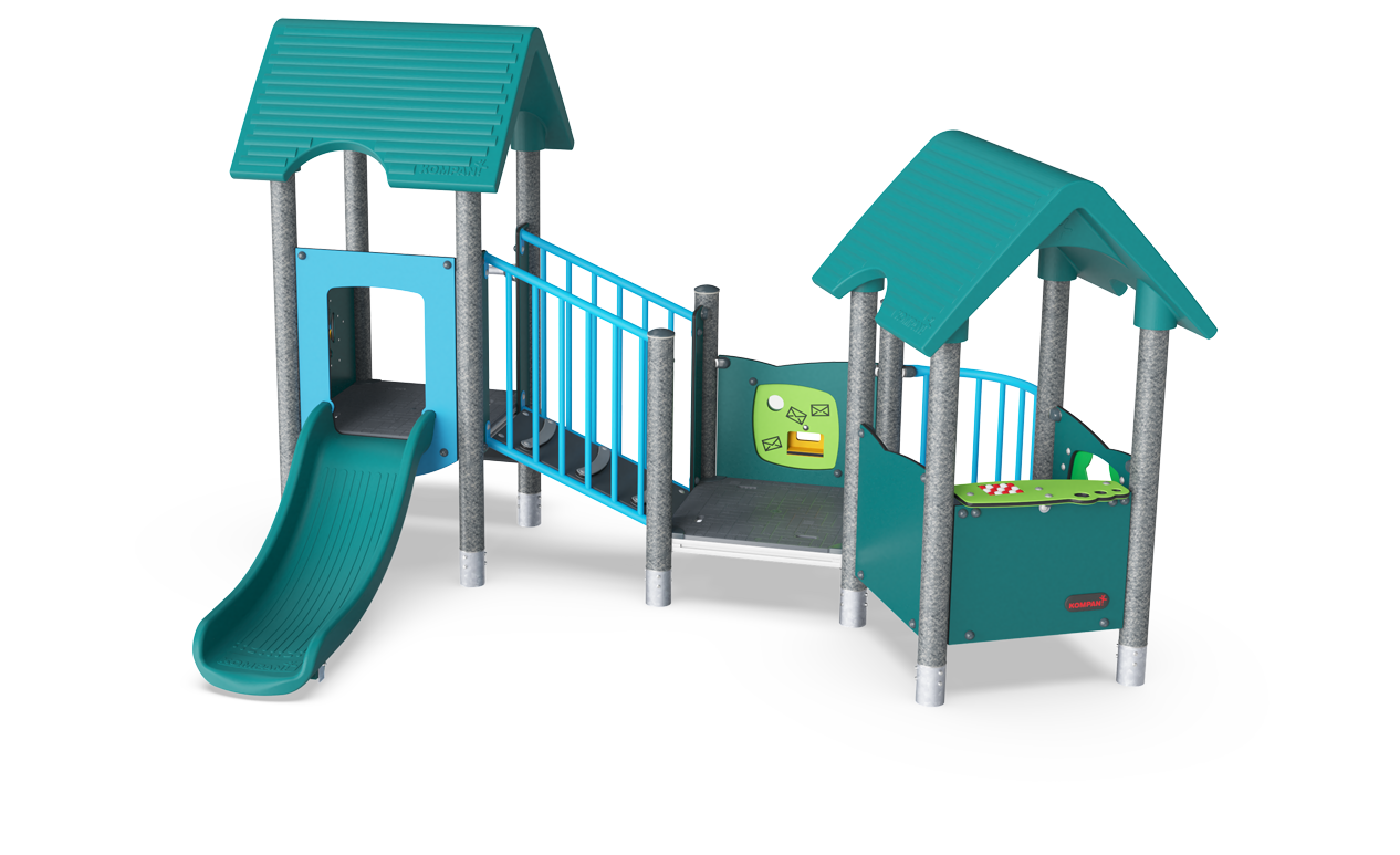Play Tower & House with Balcony