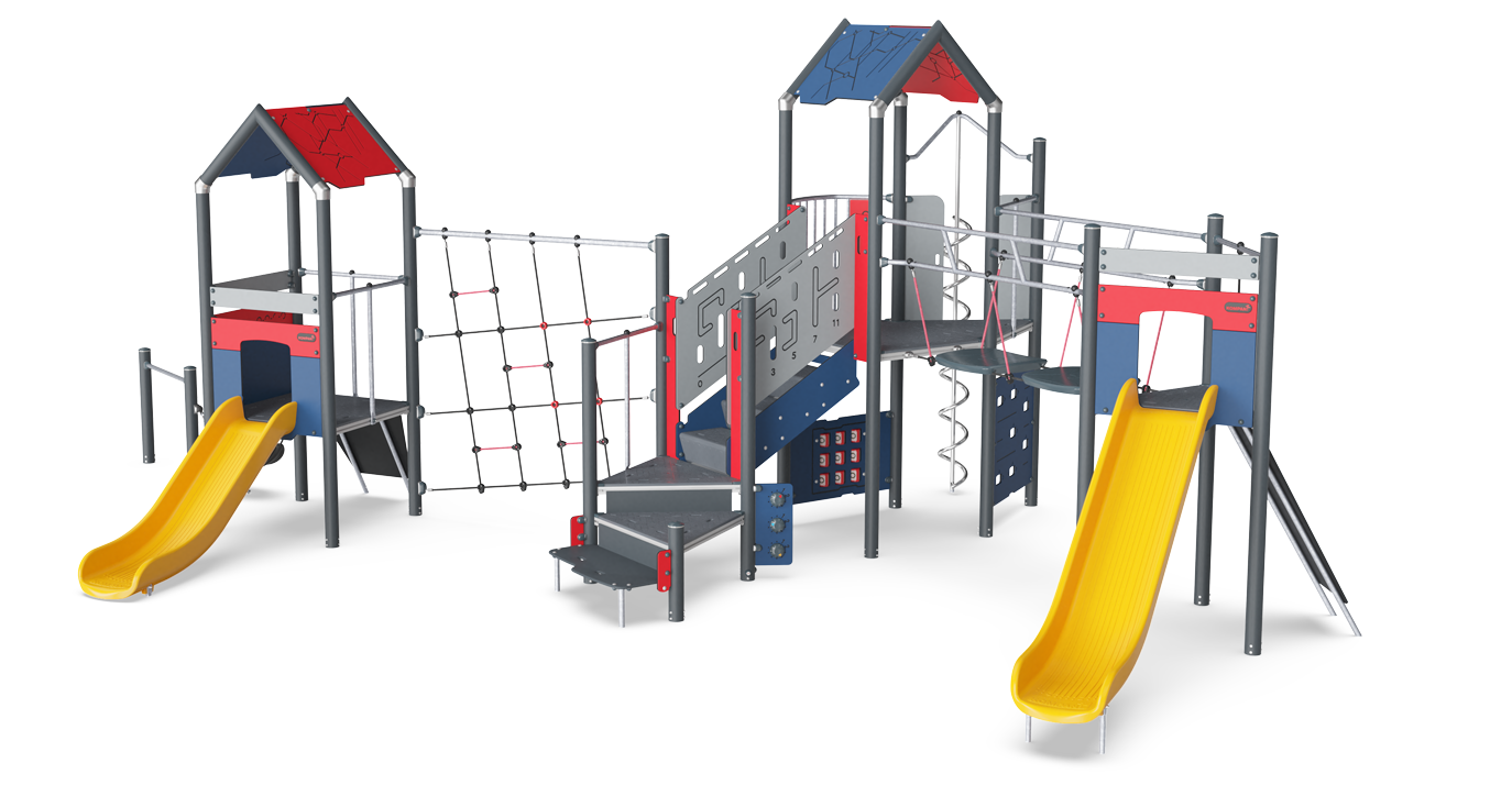 Four Towers with Net