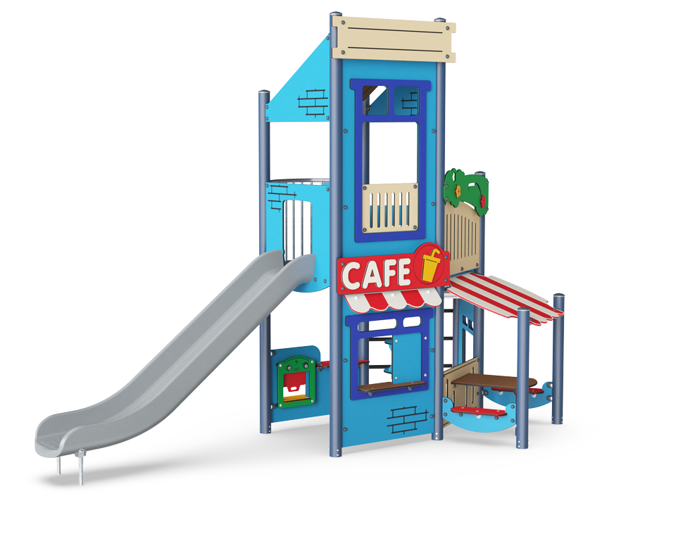 Town House with Cafe