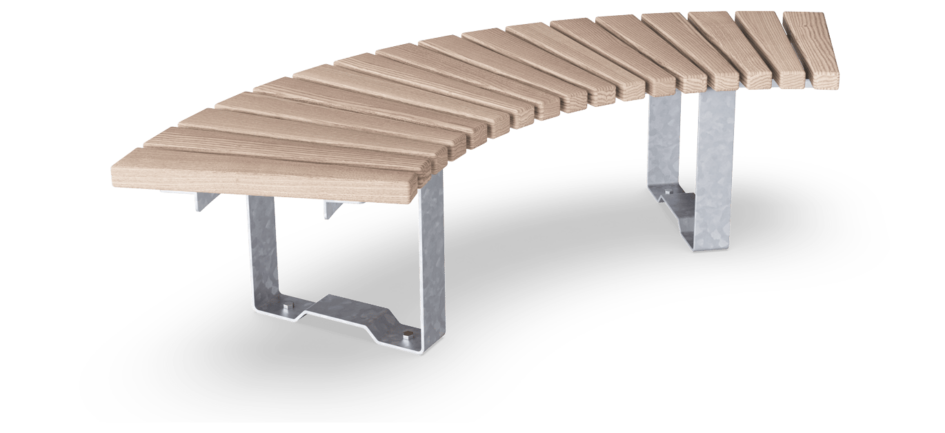 Rumba Bench Curved 90° - PAR1006 - KOMPAN 日本