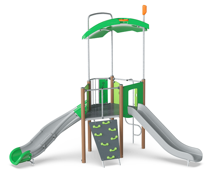 【新品未使用】Misha&Puff Pewter Playground 2y Taiga with Roof - PCE112022 - KOMPAN International Sales