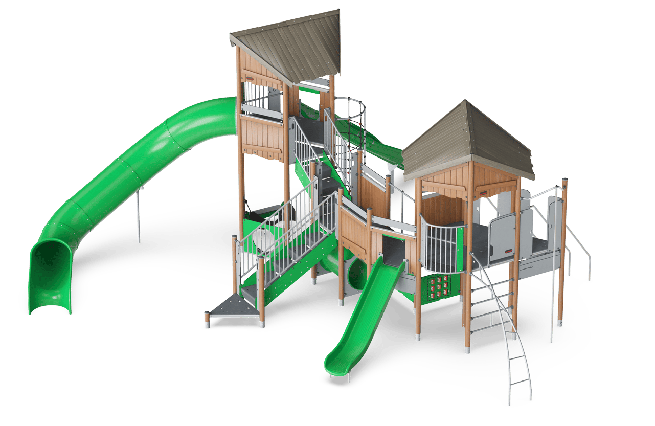 Double Mega Deck Tower - PCW310732 - KOMPAN United States