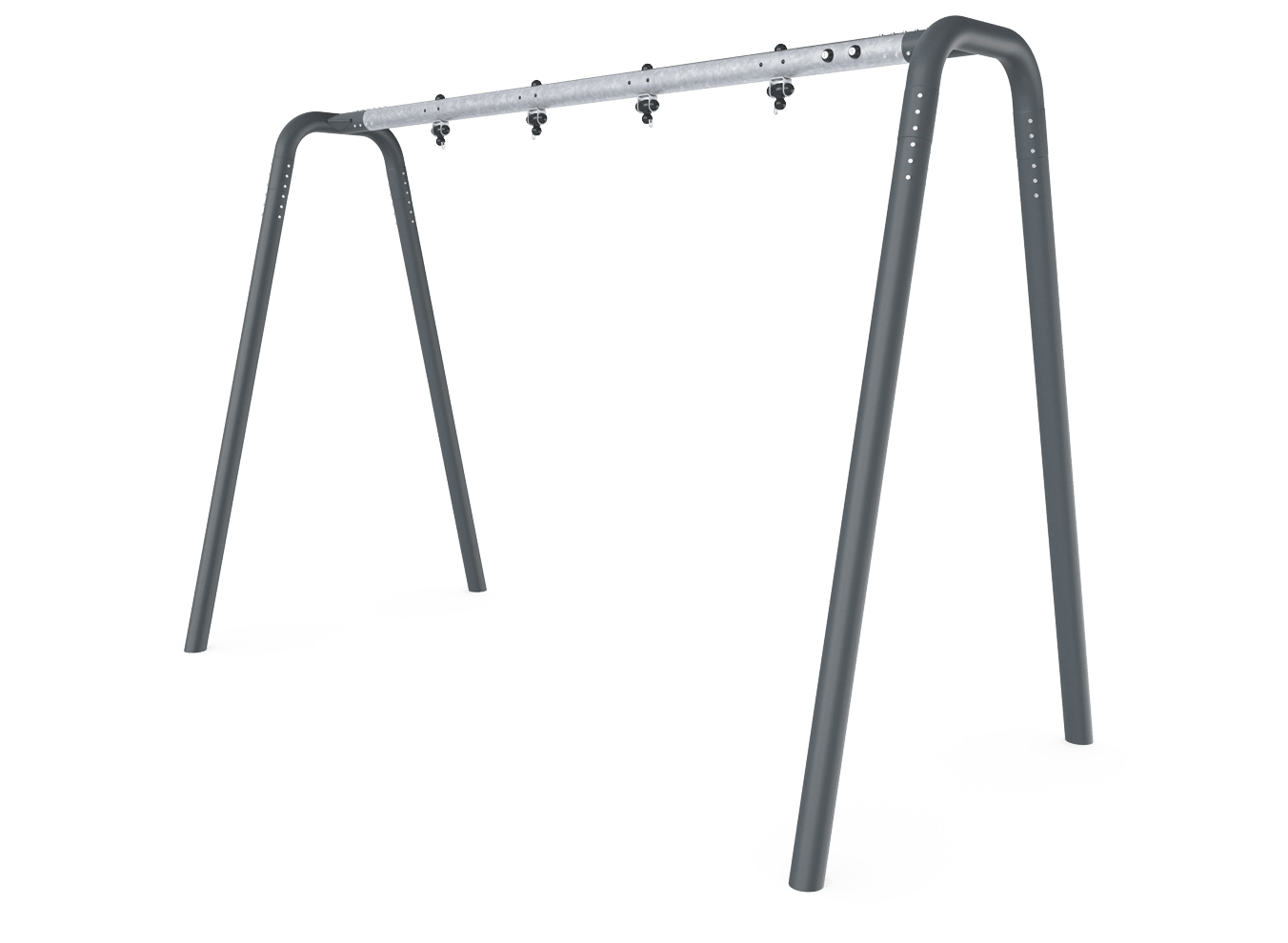 Swing Frame, 2 Seat, 8 ft H - KSW922 - KOMPAN United States