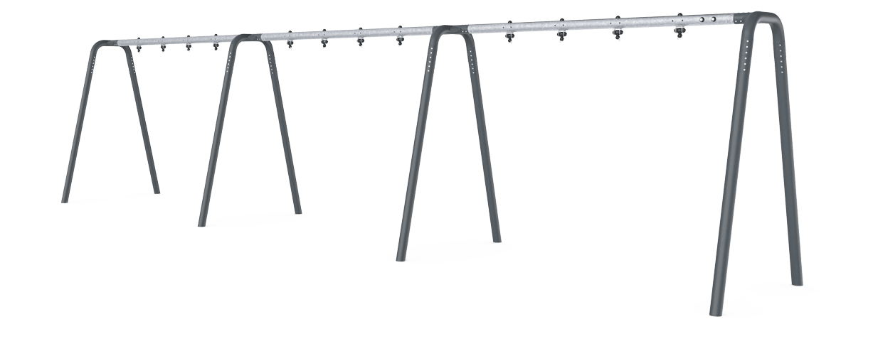 Swing Frame, 6 Seat, 8 ft H - KSW926 - KOMPAN United States